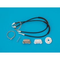 Opravná sada mechanizmu sťahovania okien Ford Focus, 98 - 04, 3 dverová, predná ľavá