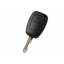 Obal kľúča, holokľúč pre Opel Vivaro, dvojtlačítkový, ostrý hrot