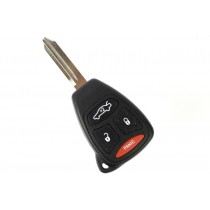 Obal kľúča, holokľúč pre Chrysler 300C, 4 tlačítkový