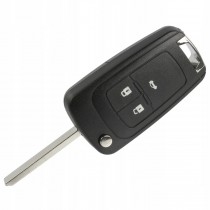 Obal kľúča, holokľúč pre Opel Corsa D, trojtlačítkový