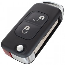 Obal kľúča, holokľúč Mercedes CLS-Trieda 2-tlačítkový, 04 - 09