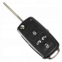 Obal kľúča, holokľúč pre VW Sharan 5 tlačítkový 