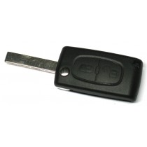 Obal kľúča, holokľúč pre Peugeot 207