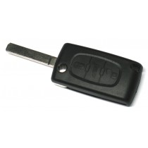Obal kľúča, holokľúč pre Peugeot 807 trojtlačítkový 