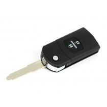 Obal kľúča, holokľúč pre Mazda 2, dvojtlačítkový
