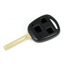 Obal kľúča, holokľúč, autokľúč pre Toyota Avensis, 3-tl.