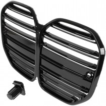 Predná maska chladiča čierna lesklá, BMW rad 4, G22, G23, 2020