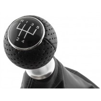 Radiaca páka s manžetou Audi A4 B7 S-Line, 5 stupňová, 04-08, R je smerom hore