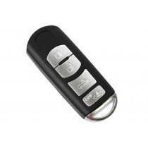 Obal kľúča, holokľúč pre Mazda 2, 4 tlačítkový