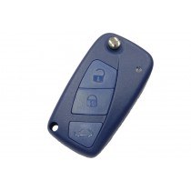 Obal kľúča, holokľúč pre Fiat Doblo, trojtlačítkový