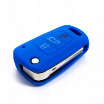 Silikonový obal, púzdro kľúča, modrý pre Hyundai i10 