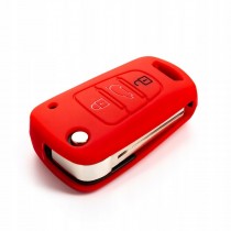 Silikonový obal, púzdro kľúča, červený pre Hyundai i10