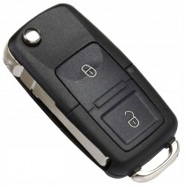 Obal kľúča, holokľúč VW Bora, dvojtlačítkový 1J0959753N