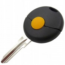 Obal kľúča, holokľúč pre Smart Forfour, 1-tlačítkový, čierny