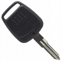 Obal kľúča, holokľúč pre Nissan Navara, 1-tlačítkový, čierny
