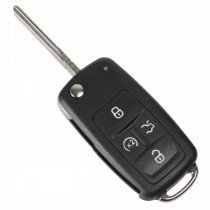 Obal kľúča, holokľúč pre VW Passat, 5-tlačítkový, 10-17