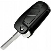 Obal kľúča, holokľúč pre Ford C-MAX, tri tlačidla
