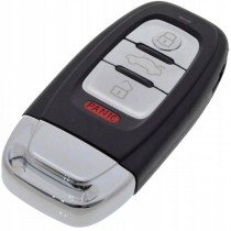 Obal kľúča, holokľúč pre Audi A5 bez KESSY, 4-tlačítkový, s elektronikou