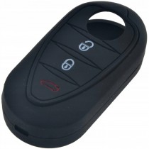 Silikonový obal, púzdro kľúča, čierny Alfa Romeo Mito