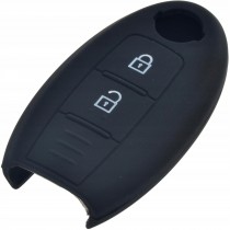 Silikonový obal, puzdro kľúča pre Nissan Qashqai čierny