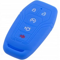 Silikonový obal, puzdro kľúča Ford Fusion modrý