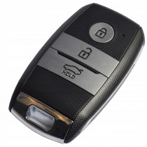 Obal kľúča, holokľúč pre Kia Carens, trojtlačítkový s elektronikou 12-14