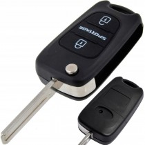 Obal kľúča, holokľúč pre Kia Picanto, trojtlačítkový od 2011