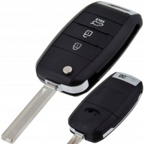 Obal kľúča, holokľúč pre Kia Picanto, trojtlačítkový Hrot: HYN17