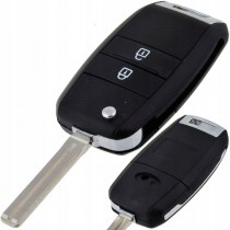 Obal kľúča, holokľúč pre Kia Picanto, dvojtlačítkový Hrot: HY22