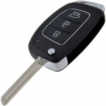 Obal kľúča, holokľúč pre Hyundai Sonata, trojtlačítkový s elektronikou 14-16