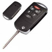 Obal kľúča, holokľúč pre Chrysler Sebring, 6-tlačidla Hrot: CY24