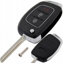 Obal kľúča, holokľúč Hyundai I10, trojtlačítkový TOY48