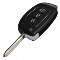 Obal kľúča, holokľúč pre Hyundai Elantra, trojtlačítkový s elektronikou 17-18