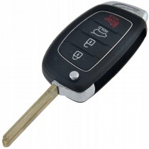 Obal kľúča, holokľúč pre Hyundai Tucson, štvortlačítkový s elektronikou 16-19