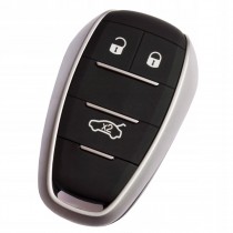 Obal kľúča, holokľúč pre Alfa Romeo Giulia, trojtlačítkový s elektronikou 17-19