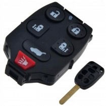 Obal kľúča, holokľúč pre Honda Stream, šesťtlačítkový 01-06