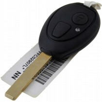 Obal kľúča, holokľúč pre Rover 75, 2-tlačítkový s elektronikou 98-05