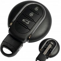 Obal kľúča, holokľúč pre Mini Cooper, trojtlačítkový