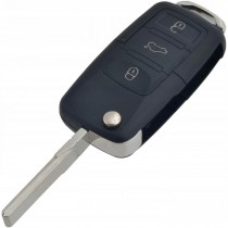 Obal kľúča, holokľúč pre Škoda Octavia, 3-tlačítkový, s elektronikou