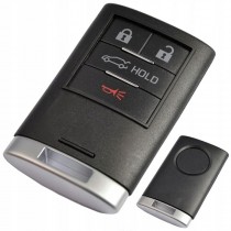 Obal kľúča, holokľúč pre Cadillac STS XLR ESCALADE 4-tlačítkový