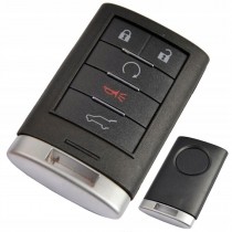 Obal kľúča, holokľúč pre Cadillac XLR ESCALADE 5-tlačítkový