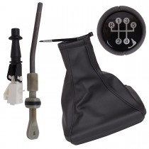 Radiaca páka s manžetou + kulisa Opel Corsa C od 2000, 5 stupňová