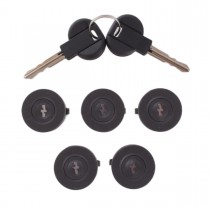 Sada vložiek zámkov dverí 5 ks Fiat Ulysee 94-03