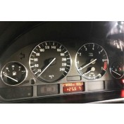 Okrasné chrómové kryty prístrojovej dosky, budíkov BMW E39 rad 5, 96-03 a
