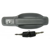 Kľučka vonkajšia - predné pravé, bočné posuvné a zadné dvere pre Iveco Turbo Daily, šedá.