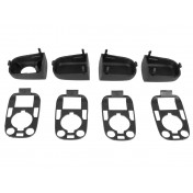 Krytky pre kľučky vonkajších dverí Peugeot 307 / 307 CC / 307 SW, 4ks a