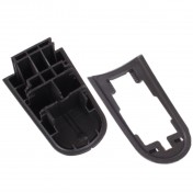 Záslepka vonkajšej kľučky dverí, čierna Ford Transit od 2012 c