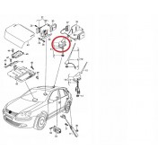 Tesnenie strešnej antény pre VW Golf VI, od 2012 a