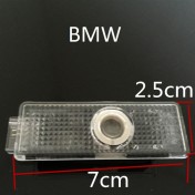 LED Logo Projektor BMW E60, E60N, E61, E61N, F10, F11, F07, rad 5 a