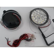LED Denné osvetlenie DRL 10, 18 LED diod, okrúhle priemer 90mm a